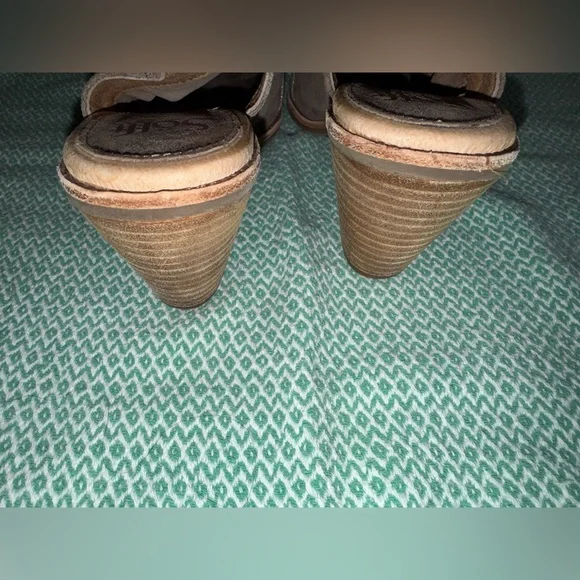 Sofft Mckenna Metallic Suede Heeled Boots - Picture 6 of 6